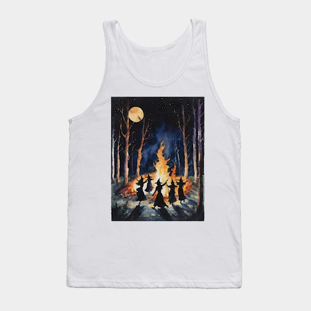 Fire Dance Tank Top by Lyra-Witch